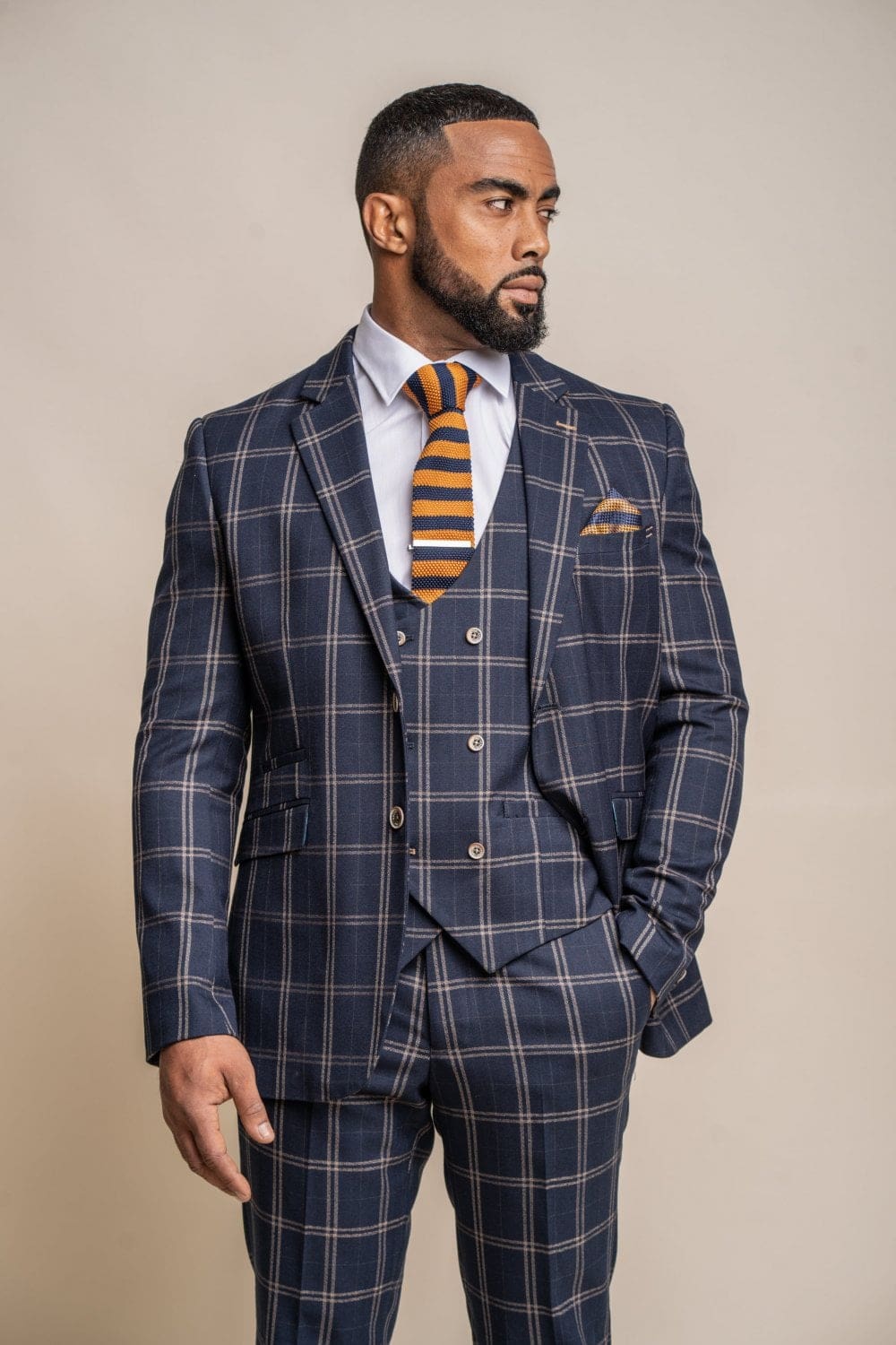 Slim fit navy discount blazer