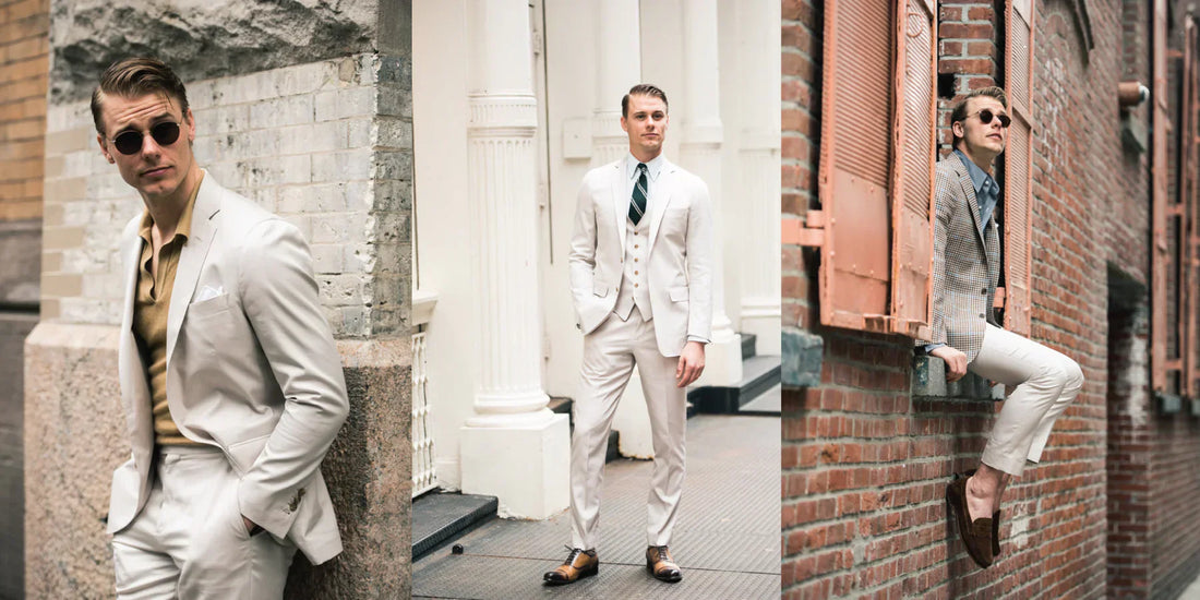 1 Piece/3 Ways: How to Style a Cream Cotton Suit