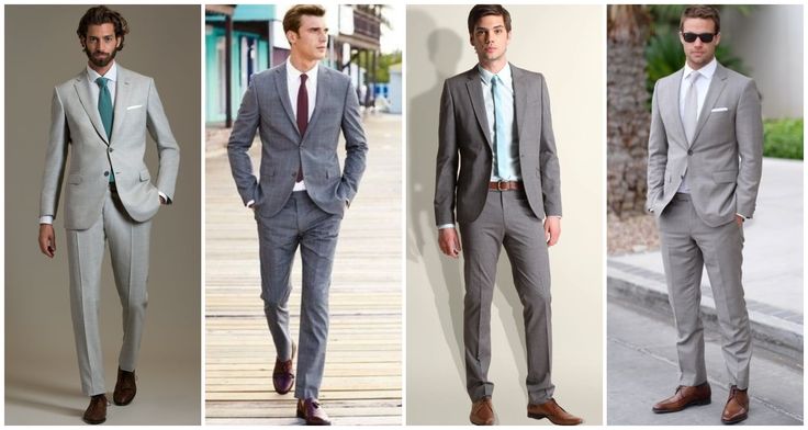 What Color Shoes & Tie to Wear with a Grey Suit? – MENSWEARR.COM