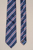 Cavani Blue Stripe Tie Set - Accessories