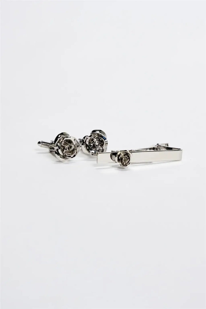 Cavani CV02 Silver Cufflinks - Accessories