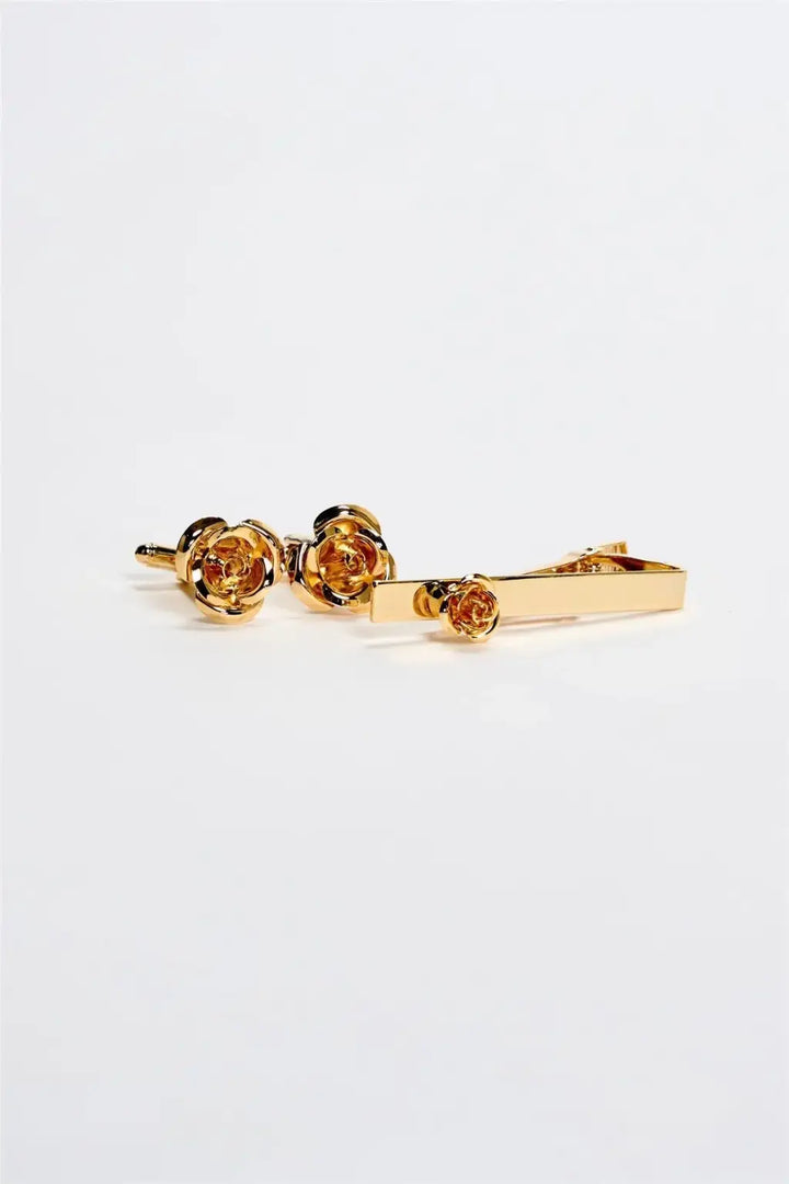 Cavani CV03 Gold Cufflinks - Accessories