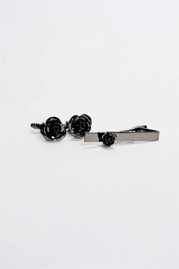 Cavani CV04 Black Cufflinks - Accessories