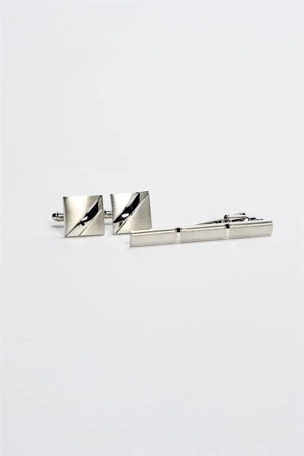 Cavani CV06 Silver Cufflinks - Accessories