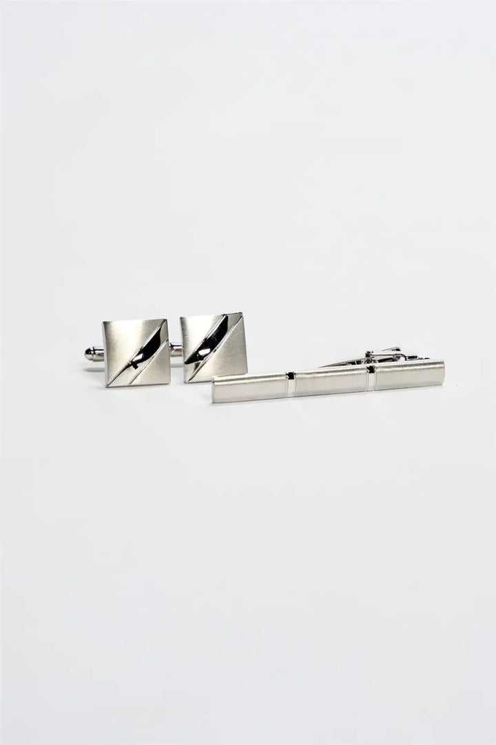 Cavani CV06 Silver Cufflinks - Accessories