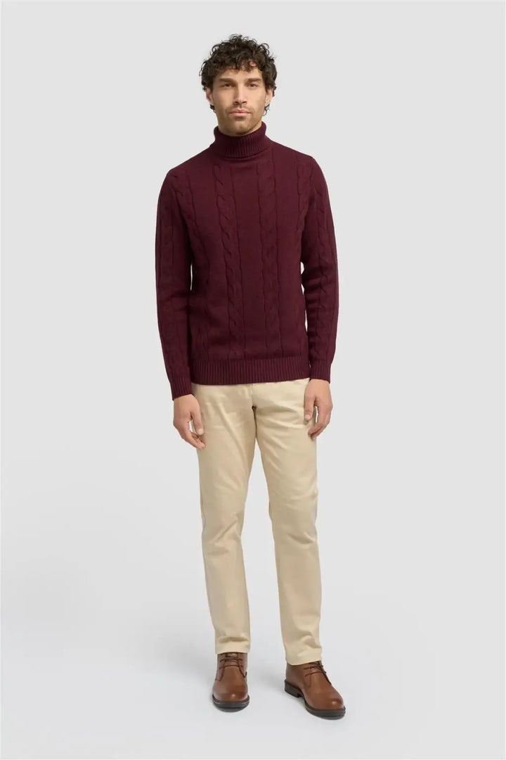 Cavani Men’s Archie Rollneck Jumper - Knitwear