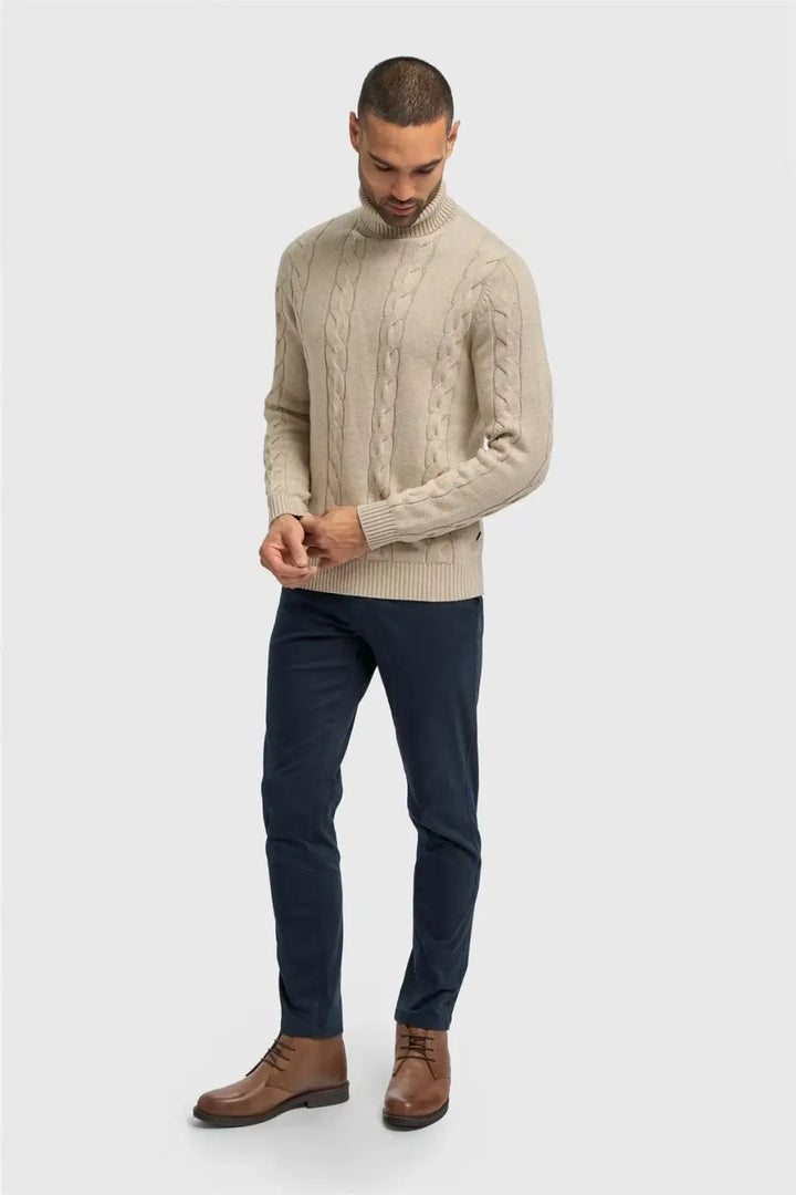 Cavani Men’s Archie Rollneck Jumper - Knitwear