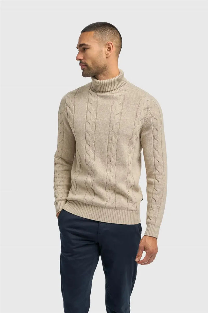 Cavani Men’s Archie Rollneck Jumper - Knitwear
