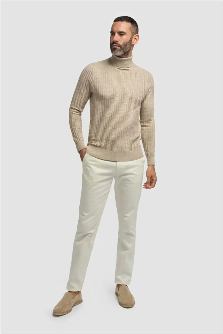 Cavani Men’s Argas Rollneck Jumper - Knitwear