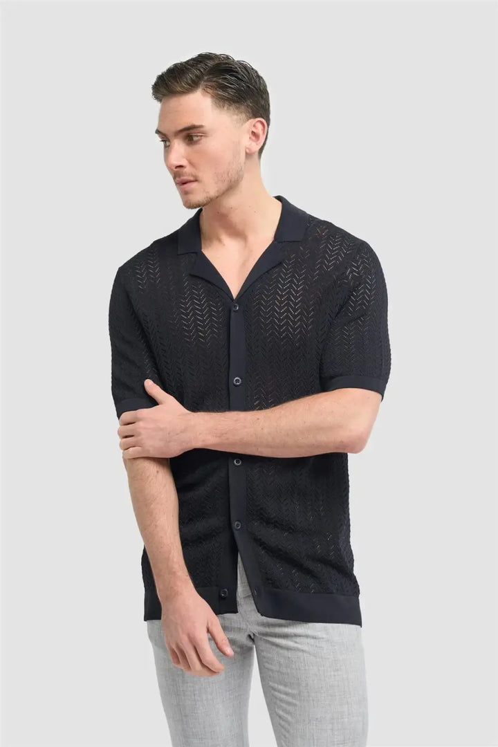 Cavani Men’s Barts shirts - Navy / S - Knitwear