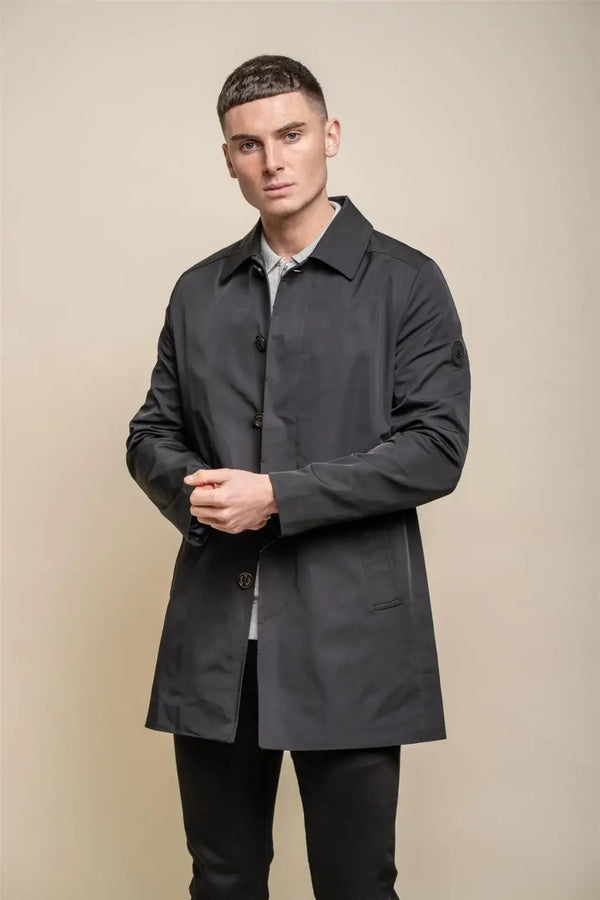 Cavani Men’s Black Barracuda Coats - XS - Coats