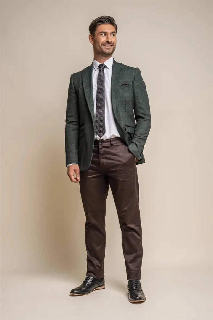 Cavani Men’s Dakota Chocolate Chino - Pants