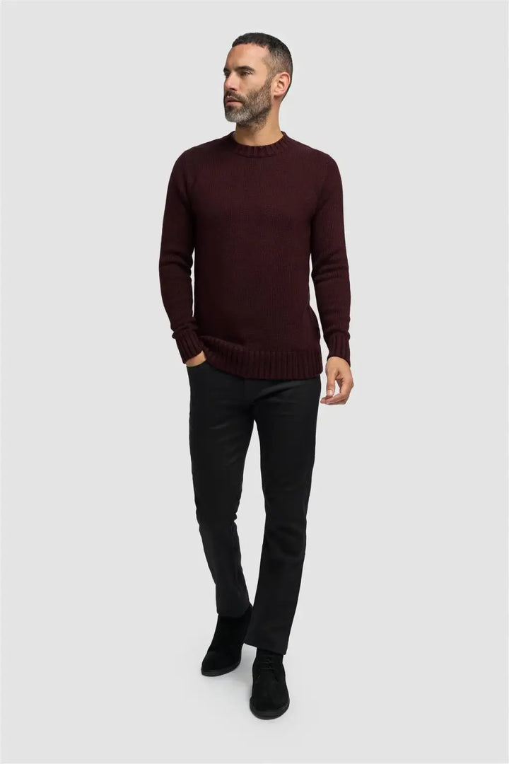 Cavani Men’s Farrel Plain Jumper - Knitwear