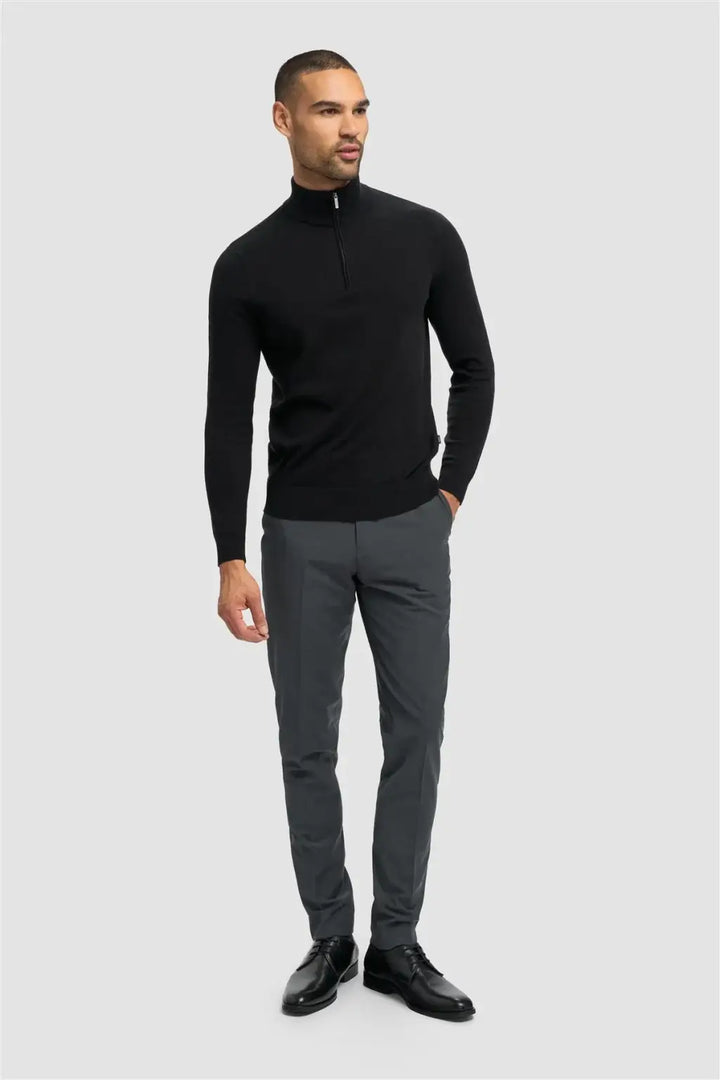 Cavani Men’s Ivano 1/4 Zip Jumper - Knitwear