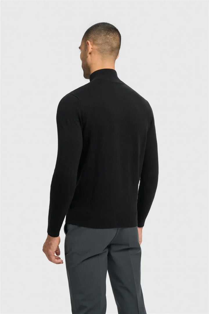 Cavani Men’s Ivano 1/4 Zip Jumper - Knitwear