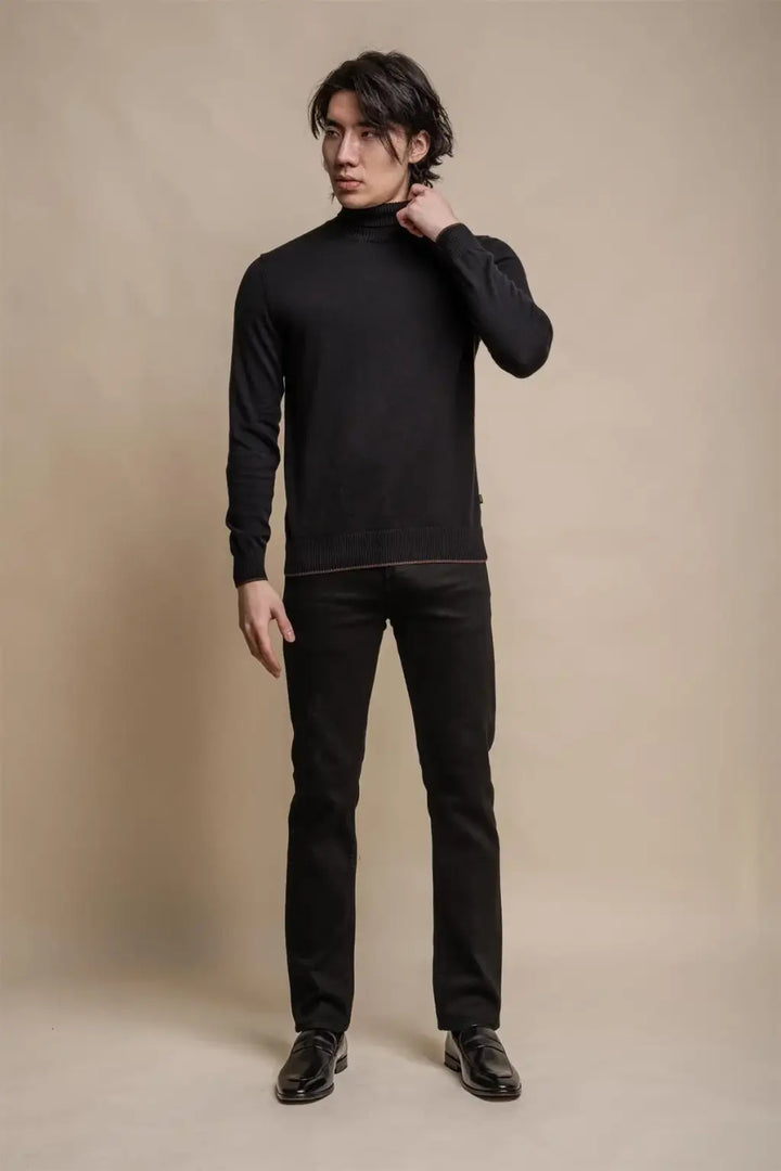 Cavani Men’s Karris Rollneck Jumper - Knitwear