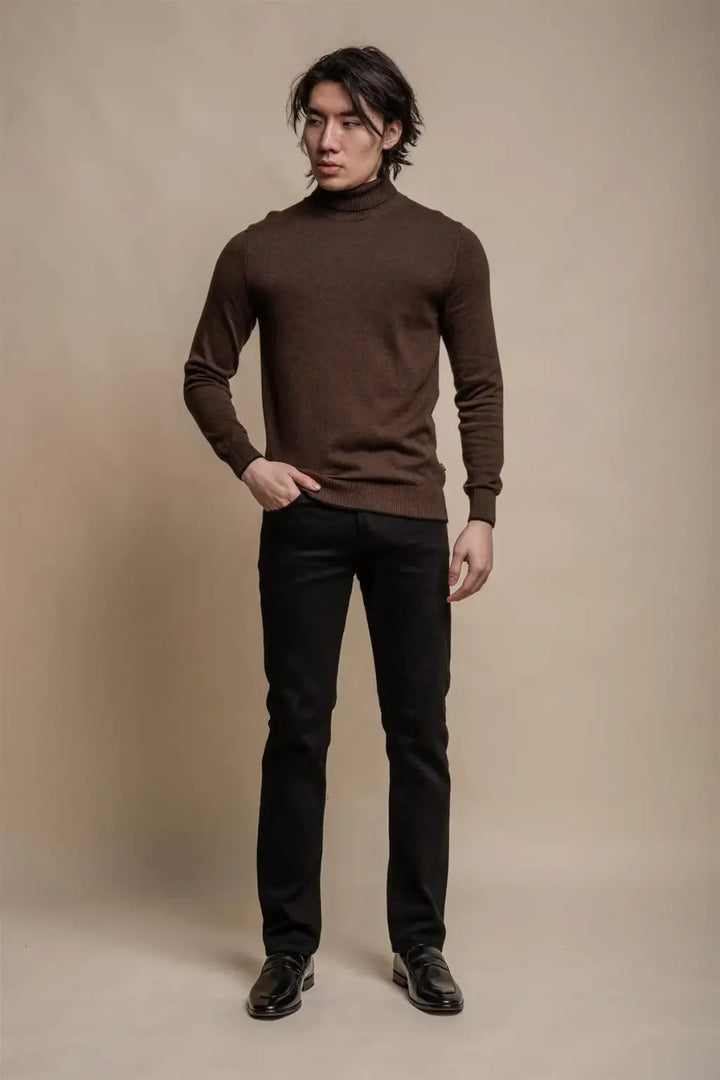 Cavani Men’s Karris Rollneck Jumper - Knitwear