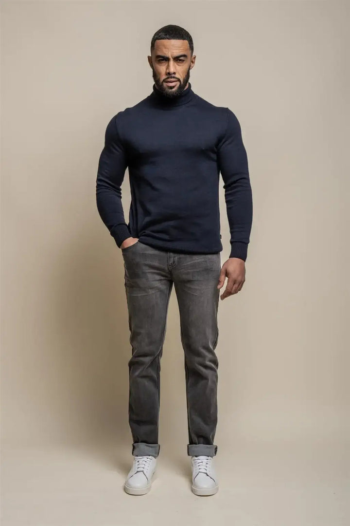 Cavani Men’s Karris Rollneck Jumper - Knitwear