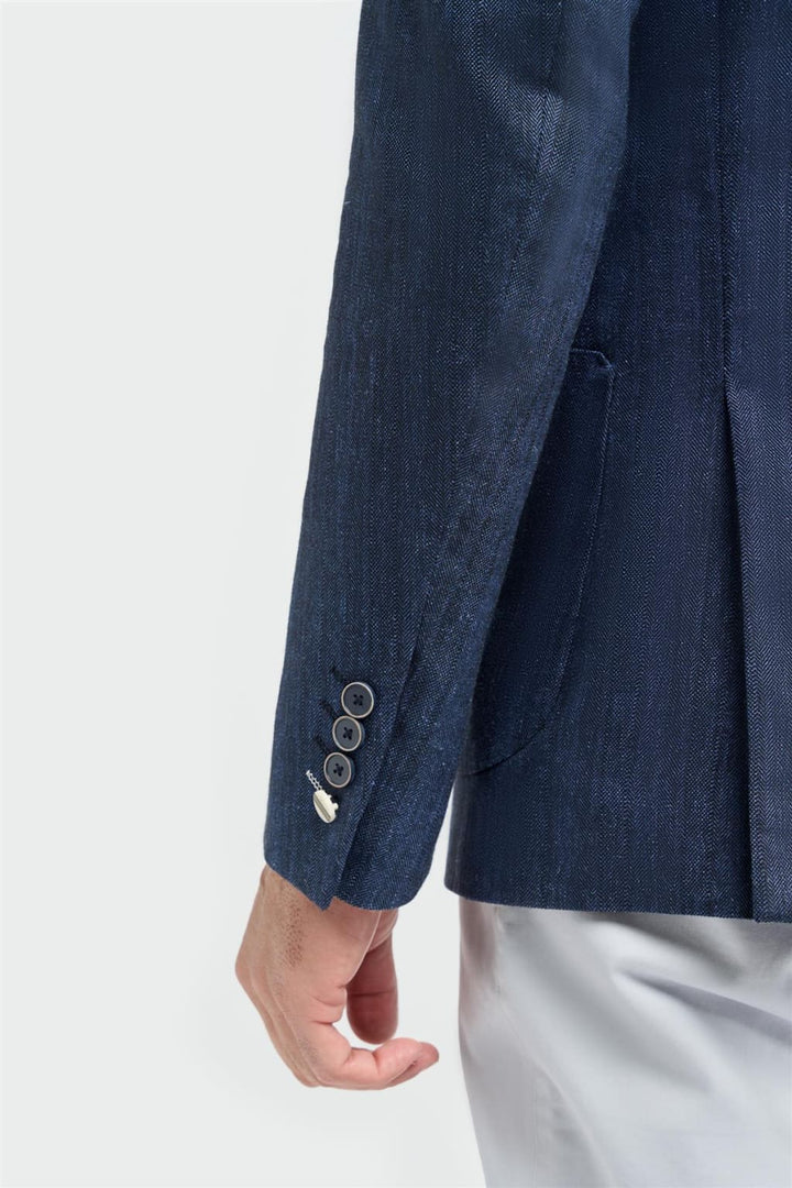 Cavani Men’s Luigi Navy Blazer - Suit & Tailoring