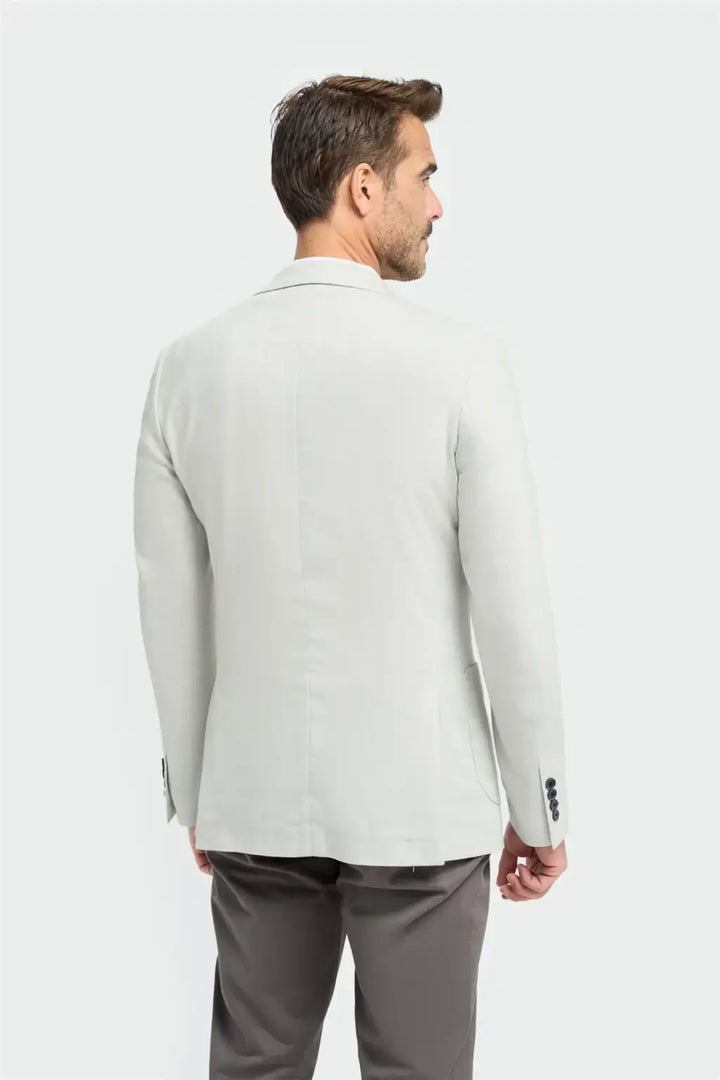 Cavani Men’s Luigi Slate Blazer - Suit & Tailoring