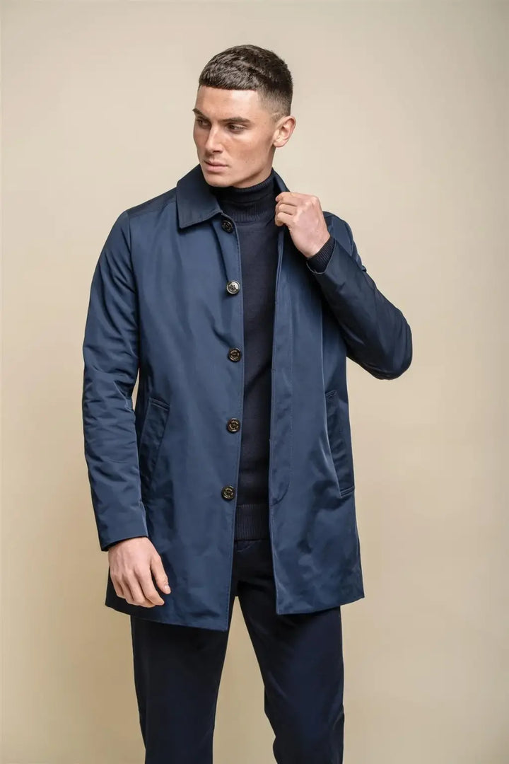 Cavani Men’s Navy Barracuda Coats - Coats