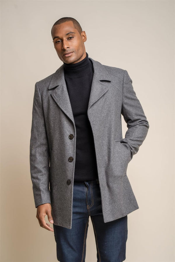 Cavani Men’s Nelson Slate Coats - Coats