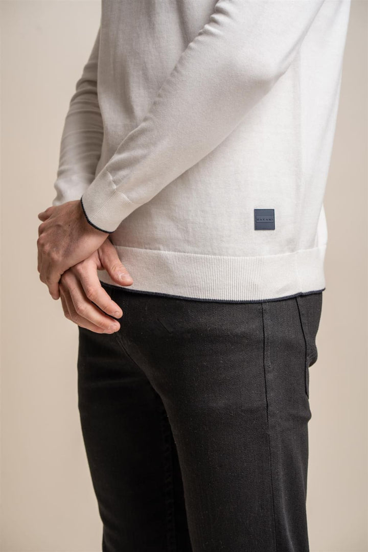 Cavani Men’s Rio Turtleneck Jumper - Knitwear