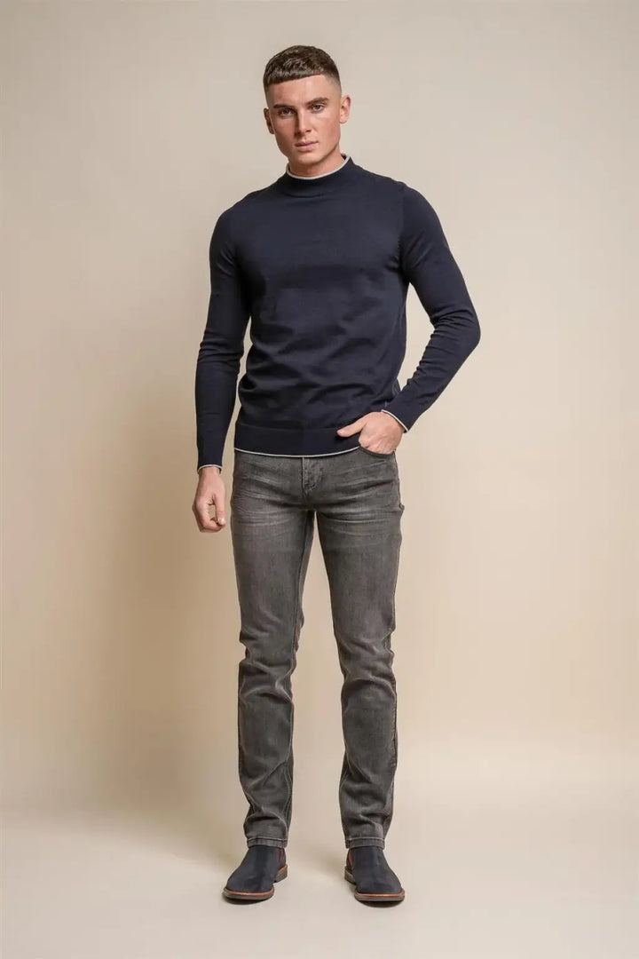 Cavani Men’s Rio Turtleneck Jumper - Knitwear