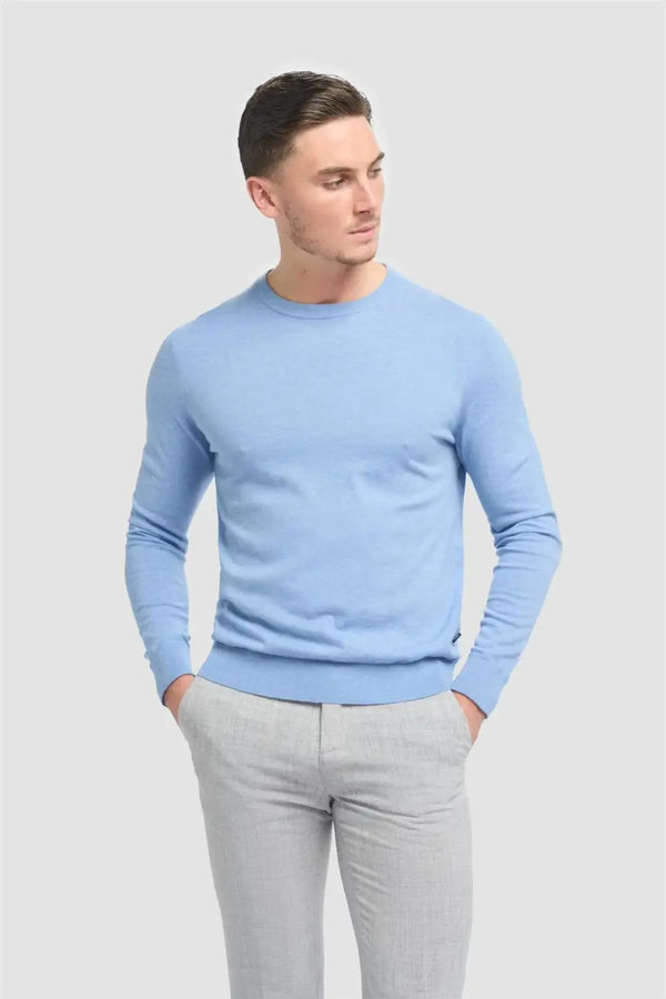 Cavani Men’s Savio Lightweight Crew Neck Jumper - Knitwear