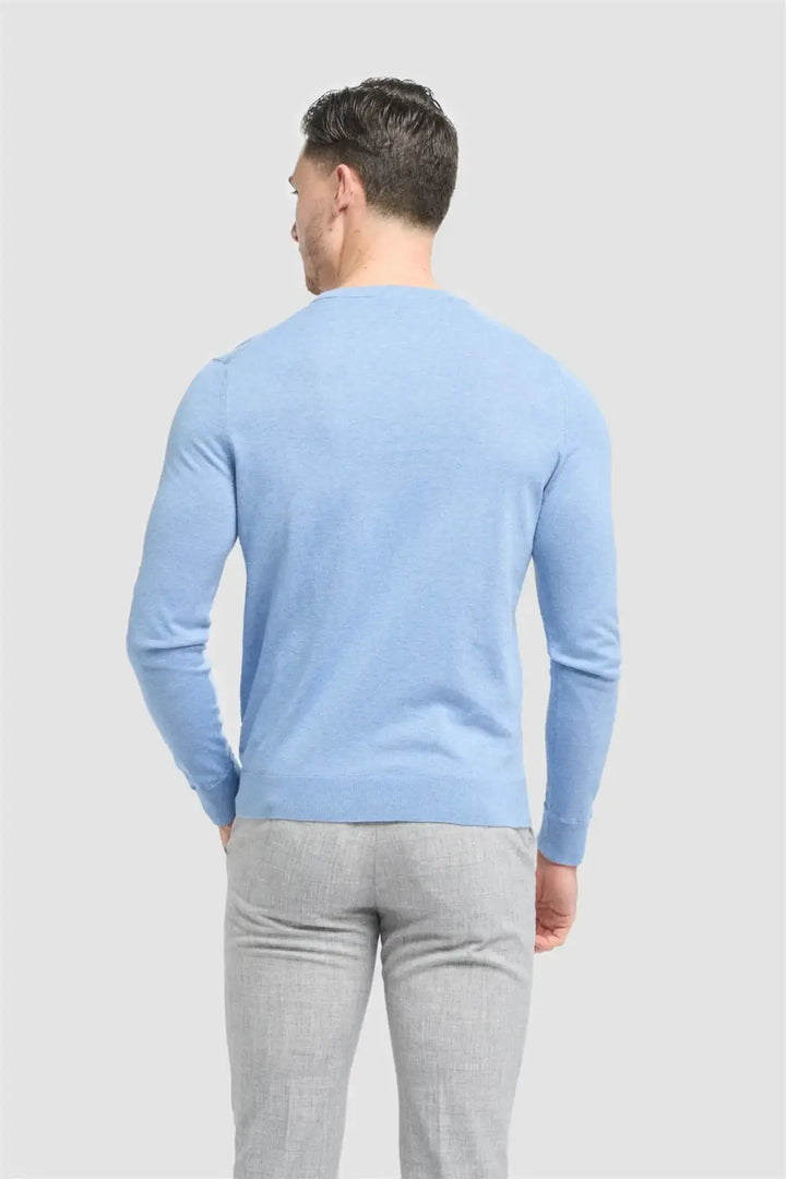Cavani Men’s Savio Lightweight Crew Neck Jumper - Knitwear