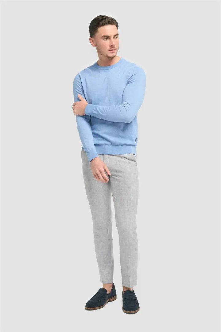 Cavani Men’s Savio Lightweight Crew Neck Jumper - Knitwear