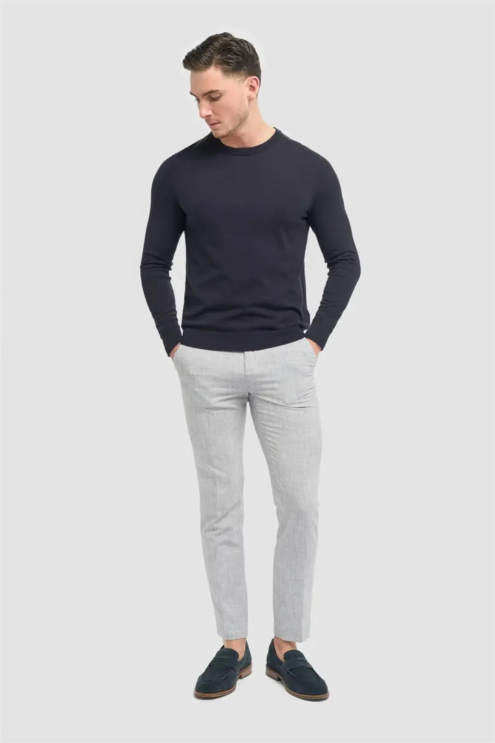 Cavani Men’s Savio Lightweight Crew Neck Jumper - Knitwear