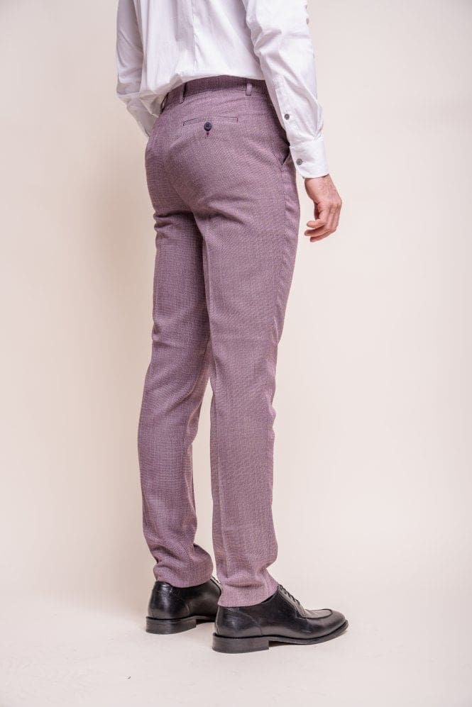 Cavani Miami Men’s Lilac Slim Fit Suit - Suits