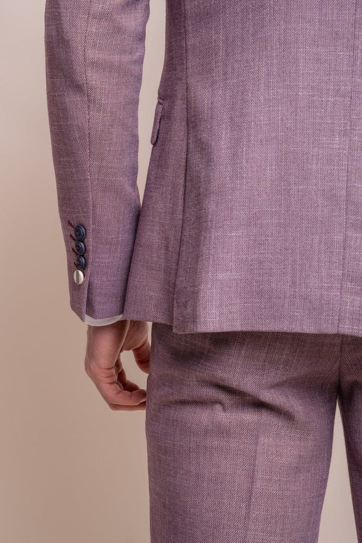 Cavani Miami Men’s Lilac Slim Fit Suit - Suits