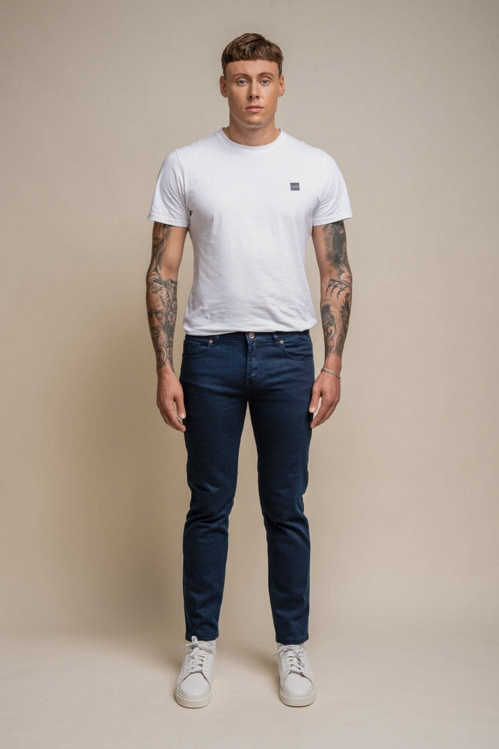 Cavani Milano Steel Denim Jeans - Jeans