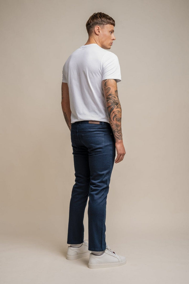 Cavani Milano Steel Denim Jeans - Jeans