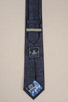 Cavani Navy Paisley Tie Set - Accessories