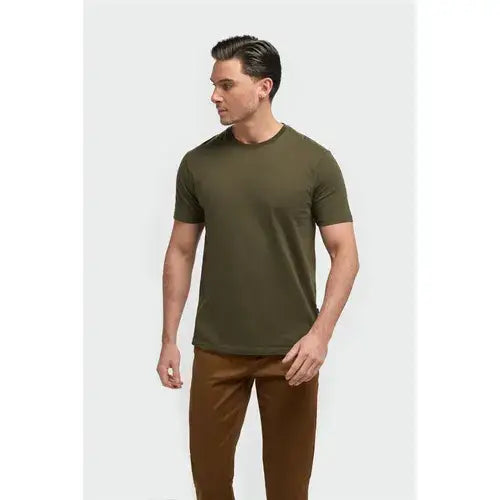 Cavani Sanchez Pure Cotton Stretch Fit Crew Neck T-Shirt - T-Shirt
