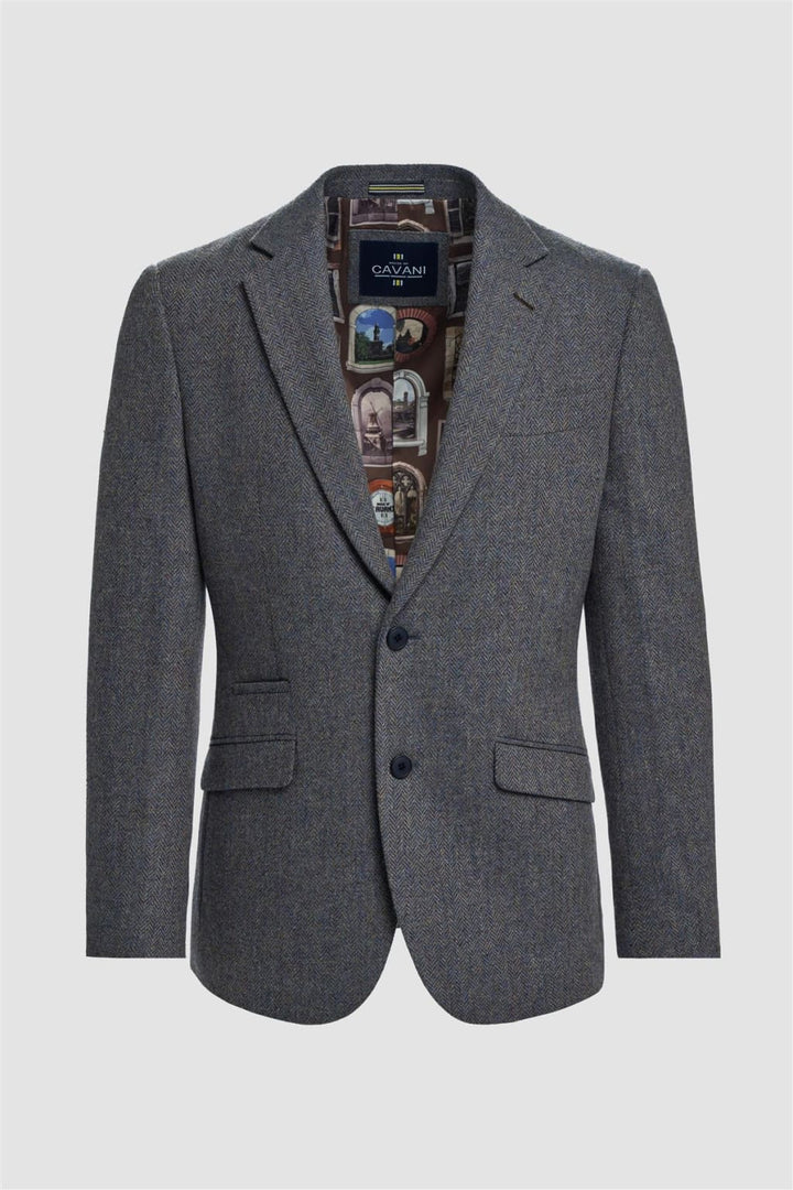 Cavani Thomas Savoy Tweed Blazer - Coats & Jackets