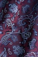 Cavani Wine Paisley Tie Set - Accessories