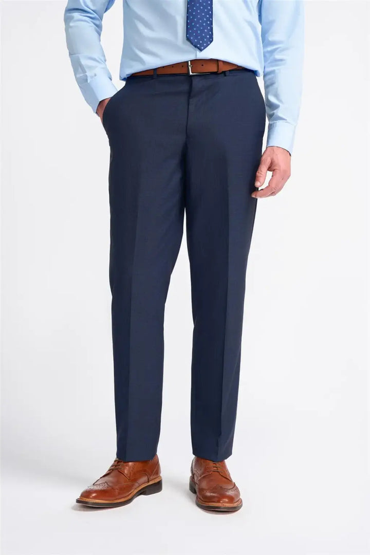 Cavani Seeba Navy Men’s Three Piece Suit - Suit & Tailoring