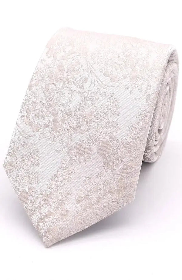 LA Smith Champagnes Pretty Floral Tie - Accessories