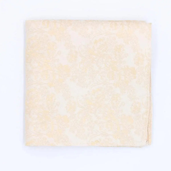 LA Smith Gold On Ecru Soft Floral Hank - Accessories