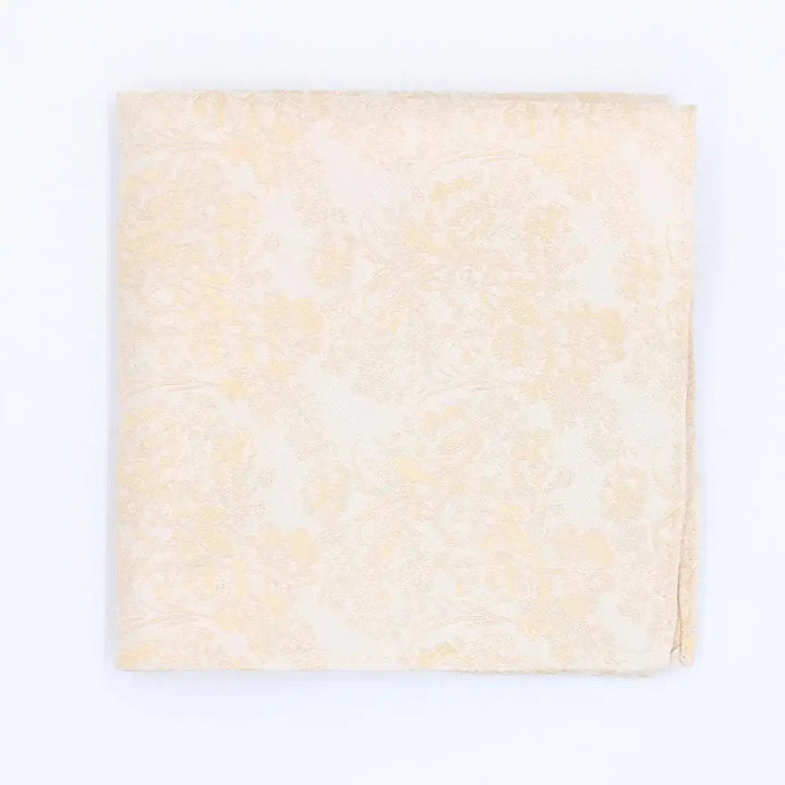 LA Smith Gold On Ecru Soft Floral Hank - Accessories
