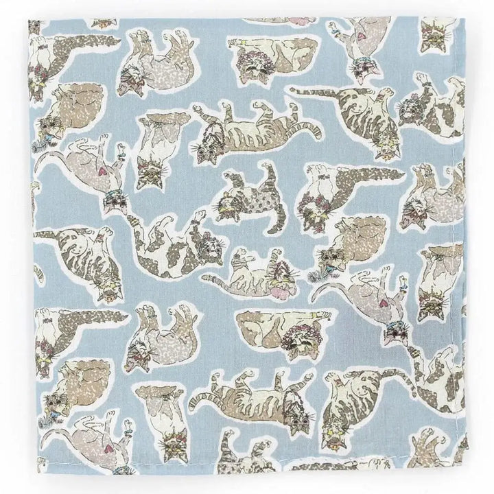 L A Smith Blue Liberty Art Fabric Hank - Accessories