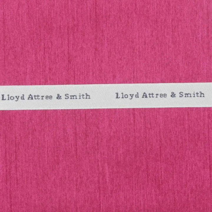 L A Smith Fuchsia Plain Poly Shantung Hank - Accessories