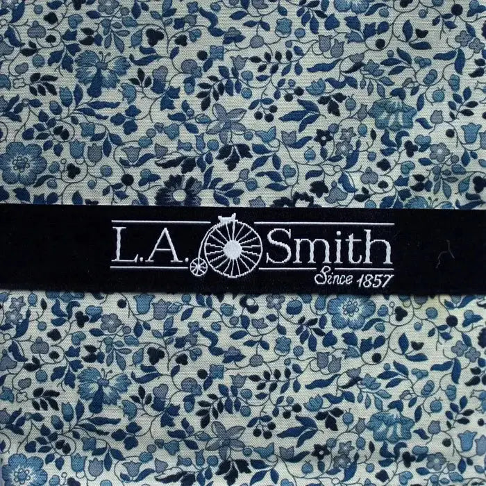 L A Smith ’Katie & Millie’ Blue Tie And Hank Set Made With Liberty Fabric - Accessories