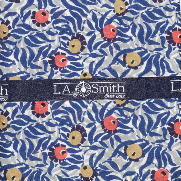 L A Smith Liberty Art Fabric Hank - Blue - Accessories