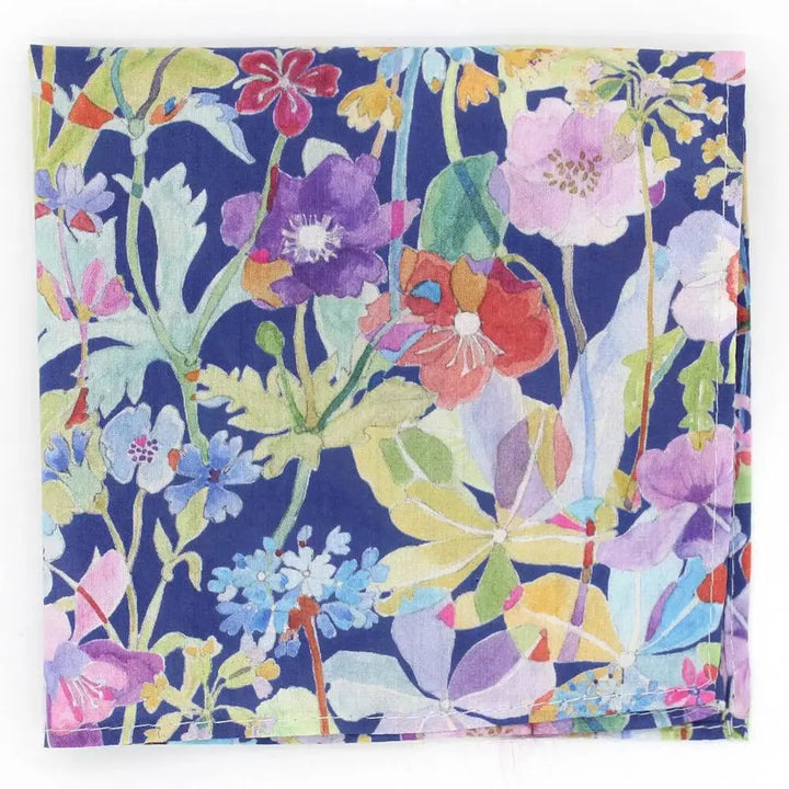 L A Smith Navy Liberty Art Fabric Hank - Accessories