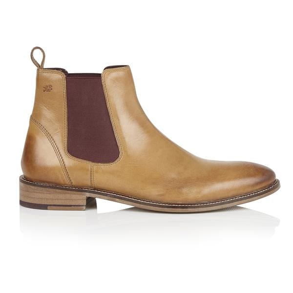 London Brogue Hamilton Chelsea Tan Men’s Boots - Boots